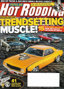 POPULAR HOT RODDING 2013 MAR - POP HOT ROD GIRLS, 15 SEMA CARS, 853hp SB2 MOUSE